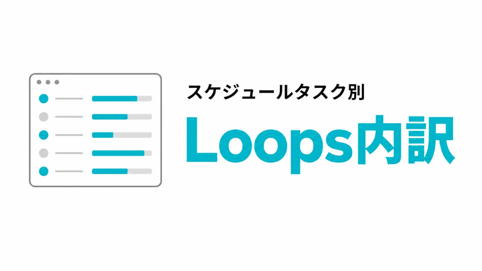 /usageのLoops内訳でタスク別のトークン消費を特定する図